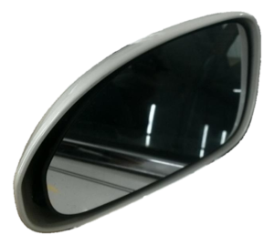 2008-2012 Buick Enclave White Power Door/Side View Mirror - Left (Driver) (Used OEM)