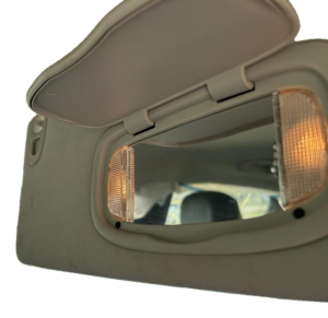 2015 Chrysler 200 Black Sun Visor with Illuminated Vanity Mirror - Right (Passenger) (Used OEM)