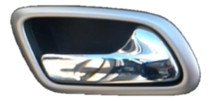 2011-2020 Dodge Durango Tan Interior Door Handle - Rear, Right (Passenger) (Used OEM)