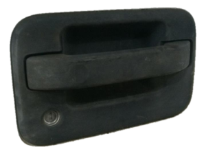 2004-2014 Ford F-150 Black Exterior Door Handle with Key Hole - Front, Right (Passenger) (Used OEM)