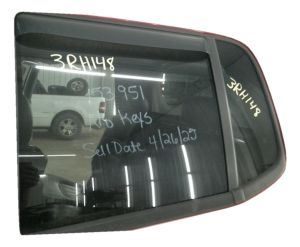 2003-2006 Isuzu Ascender Door Privacy Tint Window Glass - Rear, Left (Driver) (Used OEM)