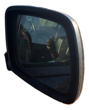  Fiat Freemont Black Power Door/Side View Mirror - Right (Passenger) (Used OEM)
