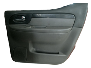 2004-2005 GMC Envoy XUV Gray Door Interior Trim Panel - Rear, Right (Passenger) (Used OEM)