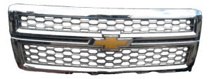 2014-2015 Chevrolet Silverado 1500 Chrome Chrome Mesh Grille (Used OEM)