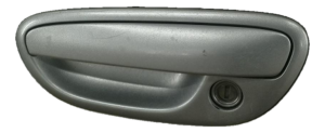 2007-2009 Subaru Legacy Silver Exterior Door Handle - Front, Left (Driver) (Used OEM)