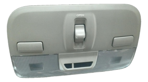 2007 Subaru Legacy Tan Floor Console Panel with Sunroof Controls (Used OEM)