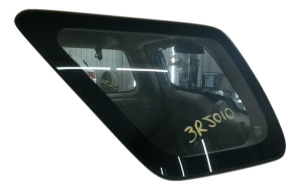 2002-2006 Honda CR-V Black Clear Quarter Glass - Left (Driver) (Used OEM)