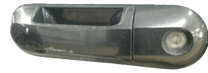 2003-2005 Lincoln Aviator Black Exterior Door Handle - Front, Left (Driver) (Used OEM)