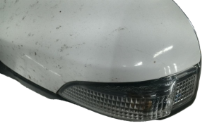 OEM White Door Side/Door Mirror for 2014-2019 Toyota COROLLA - Left (Driver) (OEM)