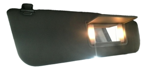 2011-2017 Honda Odyssey Tan Illuminated Sun Visor - Right (Passenger) (Used OEM)