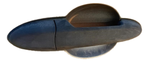 2008-2012 Ford Escape Gray Exterior Door Handle - Front, Right (Passenger) (Used OEM)
