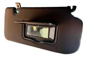 2010-2012 Ford Escape Black Lighted Mirror Sun Visor - Right (Passenger) (Used OEM)