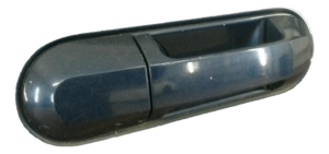 2003-2005 Lincoln Aviator Blue Exterior Door Handle - Front, Right (Passenger) (Used OEM)