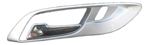 2010-2017 Chevrolet Equinox Black Chrome Interior Door Handle - Front, Left (Driver) (Used OEM)
