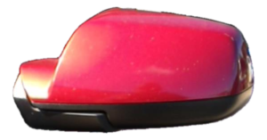 2011-2014 Chevrolet Equinox Red Power Spotter Door/Side View Mirror - Left (Driver) (Used OEM)