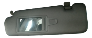 2011-2014 Hyundai Sonata Gray Sun Visor with Illuminated Vanity Mirror - Left (Driver) (Used OEM)