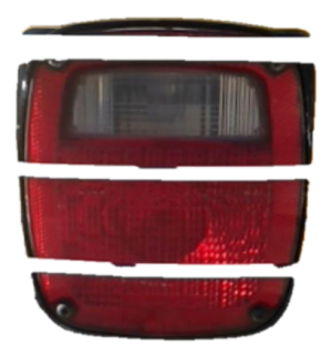 1998-2006 Jeep Wrangler Tail Light - Left (Driver) (Used OEM)
