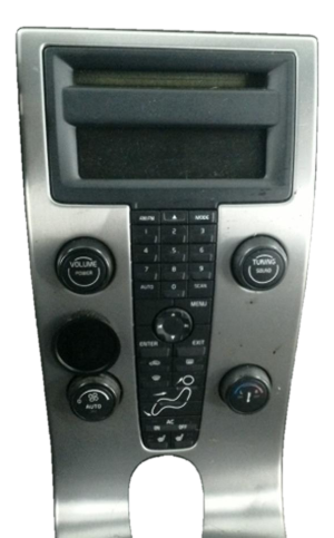 2007-2011 Volvo S40 Infotainment Control Module Display Screen (Used OEM)