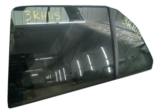 1988-1991 Honda Civic Door Window Glass - Rear, Left (Driver) (Used OEM)