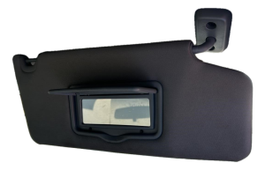 2011-2014 Ford F-150 Gray Sun Visor with Mirror - Right (Passenger) (Used OEM)