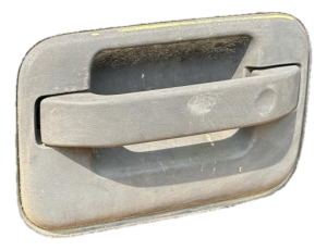 2004-2014 Ford F-150 Black Textured Exterior Door Handle - Rear, Left (Driver) (Used OEM)