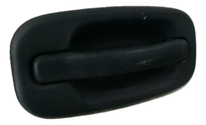 2005 GMC Sierra Black Exterior Door Handle - Rear, Right (Passenger) (Used OEM)