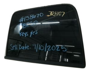 2005-2007 GMC Sierra Door Window Glass - Rear, Left (Driver) (Used OEM)
