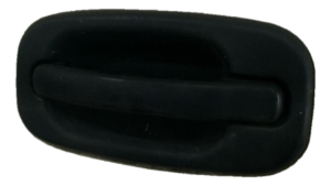 2005 GMC Sierra Black Textured Exterior Door Handle - Rear, Left (Driver) (Used OEM)