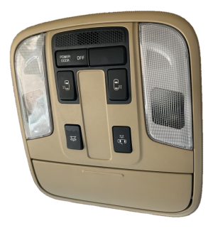 2015-2018 Kia Sedona Tan Overhead Console Panel (Used OEM)