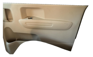 2015-2021 Kia Sedona Tan Door Interior Trim Panel - Rear, Right (Passenger) (Used OEM)