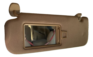 2015-2021 Kia Sedona Tan Sun Visor without Sunroof - Left (Driver) (Used OEM)