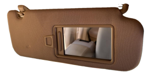 2015-2021 Kia Sedona Tan Sun Visor without Sunroof - Right (Passenger) (Used OEM)