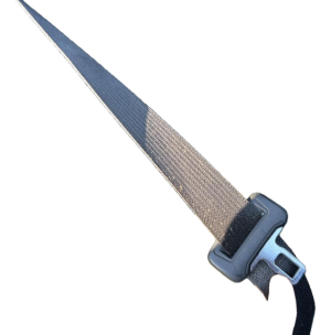 2020-2024 Ram 3500 Gray Seat Belt Assembly with Pretensioner - Front, Right (Passenger) (Used OEM)