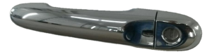 2012-2019 Nissan Versa Chrome Chrome Exterior Door Handle - Front, Left (Driver) (Used OEM)