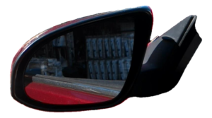 2015-2017 Toyota Camry Red Power Door/Side View Mirror - Left (Driver) (Used OEM)