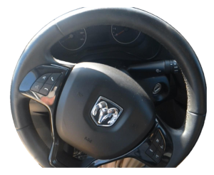 2018-2022 Ram ProMaster City Black Tilt Steering Column with Cruise and Radio Controls (Used OEM)
