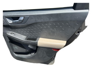 2020-2022 Ford Escape Black Door Interior Trim Panel - Rear, Right (Passenger) (Used OEM)