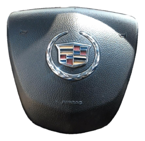 2015-2016 Cadillac ATS Black Steering Wheel Air Bag - Left (Driver) (Used OEM)