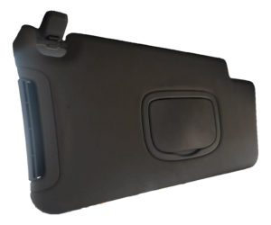 2015-2023 Jeep Renegade Gray Sun Visor with Illuminated Vanity Mirror - Right (Passenger) (Used OEM)