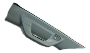 2020-2025 GMC Sierra 2500 HD Gray Interior A-Pillar Trim Panel - Left (Driver) (Used OEM)