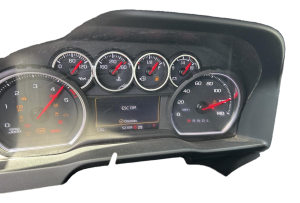 2020-2023 GMC Sierra 2500 HD Black Speedometer Insert Surround Instrument Panel Bezel (Used OEM)