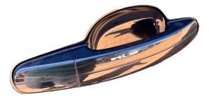 2013-2019 Ford Escape Black Exterior Door Handle Assembly - Rear, Right (Passenger) (Used OEM)