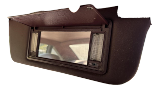 1987-1990 Cadillac Allante Red Sun Visor - Right (Passenger) (Used OEM)