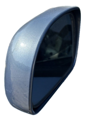 2001-2004 Hyundai Santa Fe Blue Power Door/Side View Mirror - Left (Driver) (Used OEM)