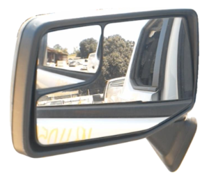 2022-2023 Chevrolet Silverado 1500 White Power Door/Side View Mirror - Left (Driver) (Used OEM)