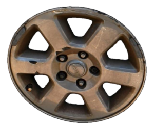 2006-2008 Jeep Commander Chrome 17x7.5 6-Spoke Chrome Clad Alloy Wheel (Used OEM)