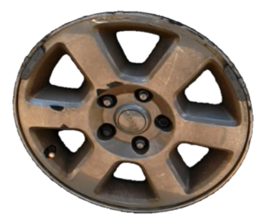2006-2008 Jeep Commander Chrome 17x7.5 6-Spoke Chrome Clad Alloy Wheel (Used OEM)