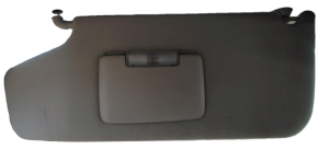 2006-2010 Jeep Commander Gray Sun Visor with Illuminated Vanity Mirror - Left (Driver) (Used OEM)