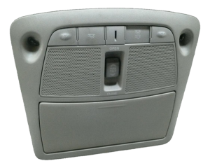 2016 Nissan Rogue Gray Overhead Console Panel with Map Lights (Used OEM)