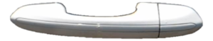2013-2020 Ford Fusion White Exterior Door Handle - Front, Left (Driver) (Used OEM)